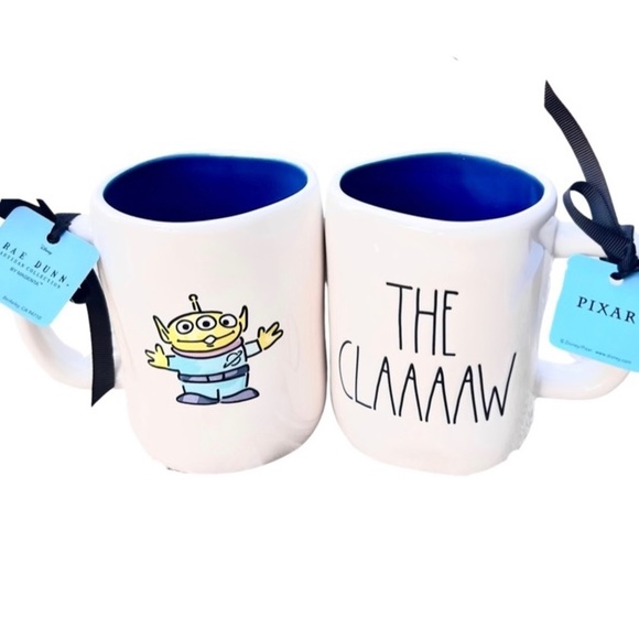 Rae Dunn Other - NEW 2 SIDED TOY STORY DISNEY/Pixar/Rae Dunn “THE CLAW” Alien Cute Coffee…